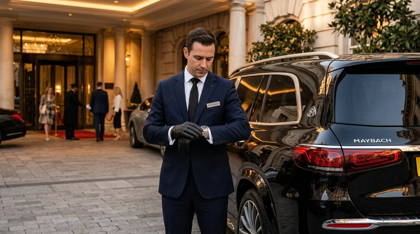 Professional Private Chauffeur Alignment
