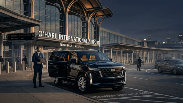 O'Hare Terminal Arrival Staging