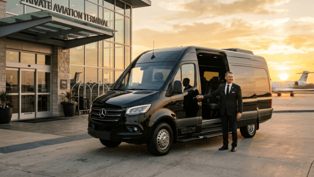 Executive Airport Shuttle Van